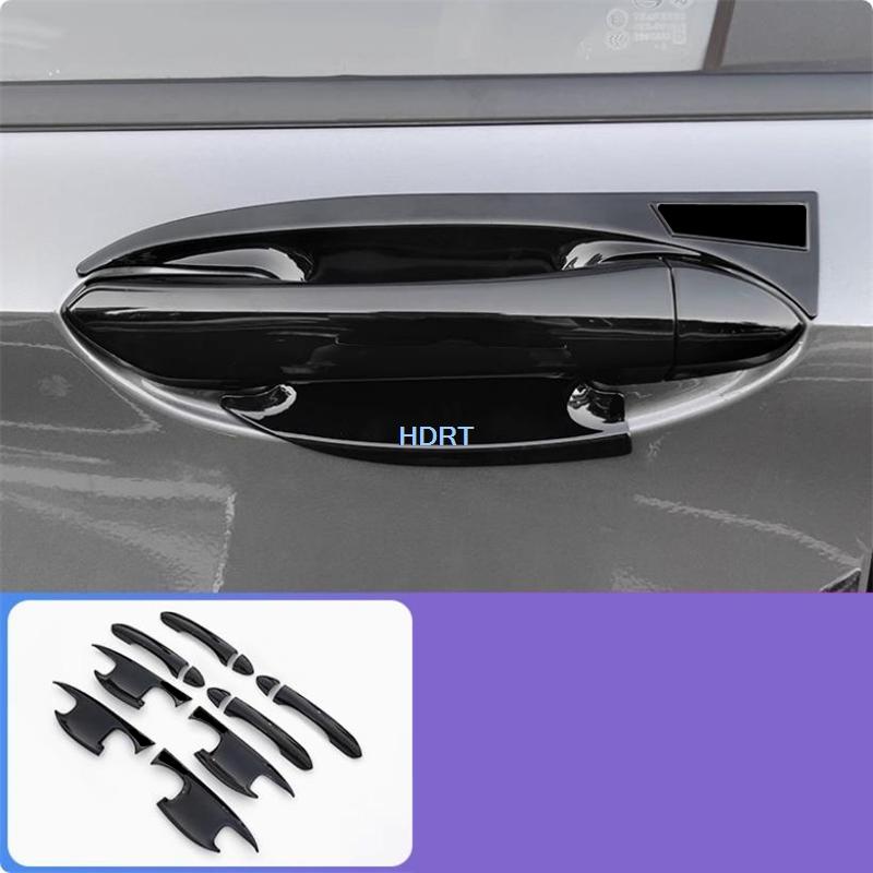 For Gac Trumpchi Empow/Dodge Attitude  + Car Style Door Handle Trim Frame Outer Bowl Cover Protector Decoration Accessories