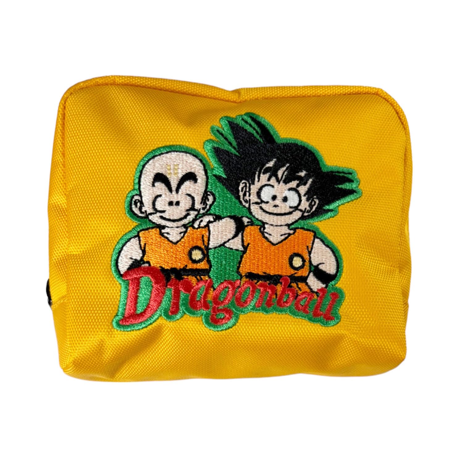 

Small Planet Dragon Ball Polyester Embroidered Pouch Goku and Krillin