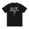Diiv T-Shirt Vintage Amerikanische Rockband Musik Retro Baumwolle Unisex T-Shirt Neues TEE TSHIRT Damen Oberteile Grafik T-Shirts