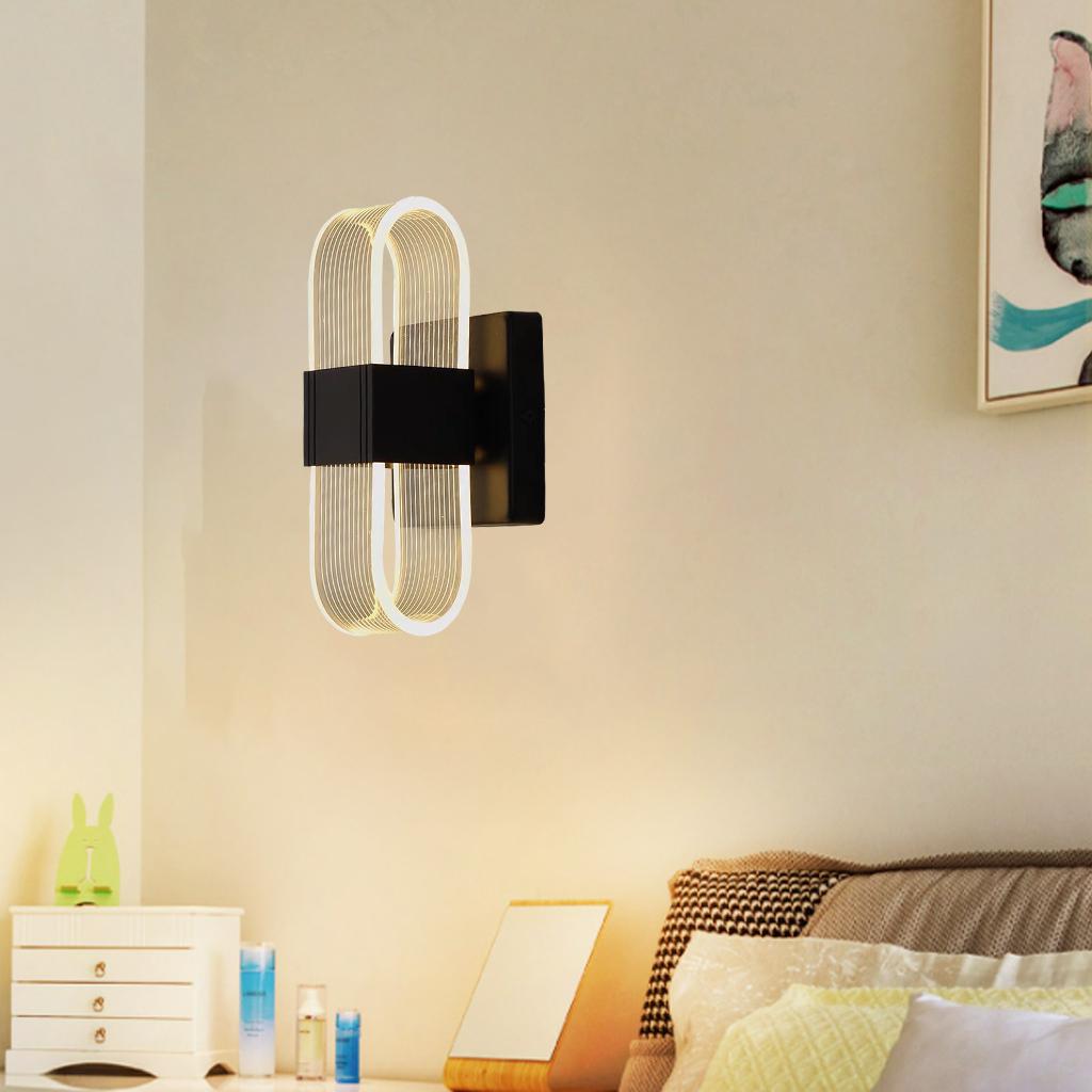 Acrylic Modern LED Wall Sconces Lamp Mounted Creative Light Stairway Hallway Cafes Fixtures for