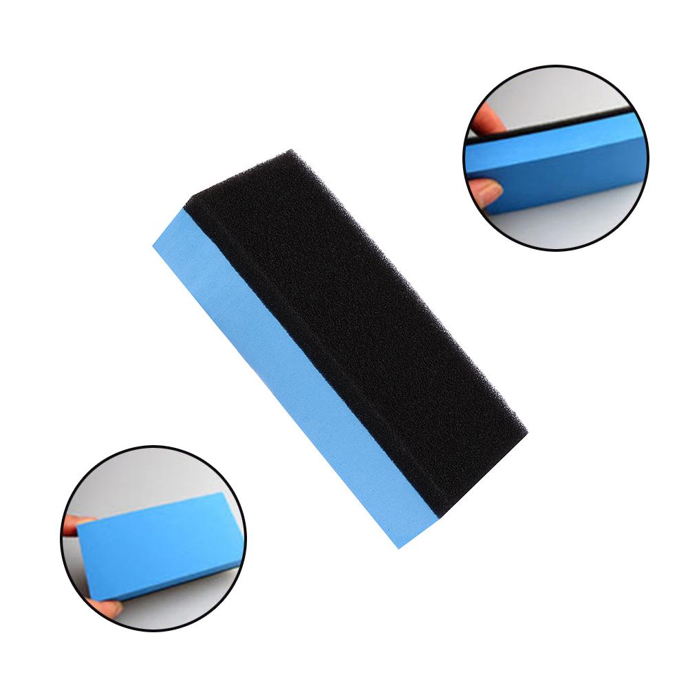 5Pcs Car Ceramic Coating Sponge Automobiles Glass Nano Wax Coat Applicator Pads Sponges For Auto Waxing Polishing