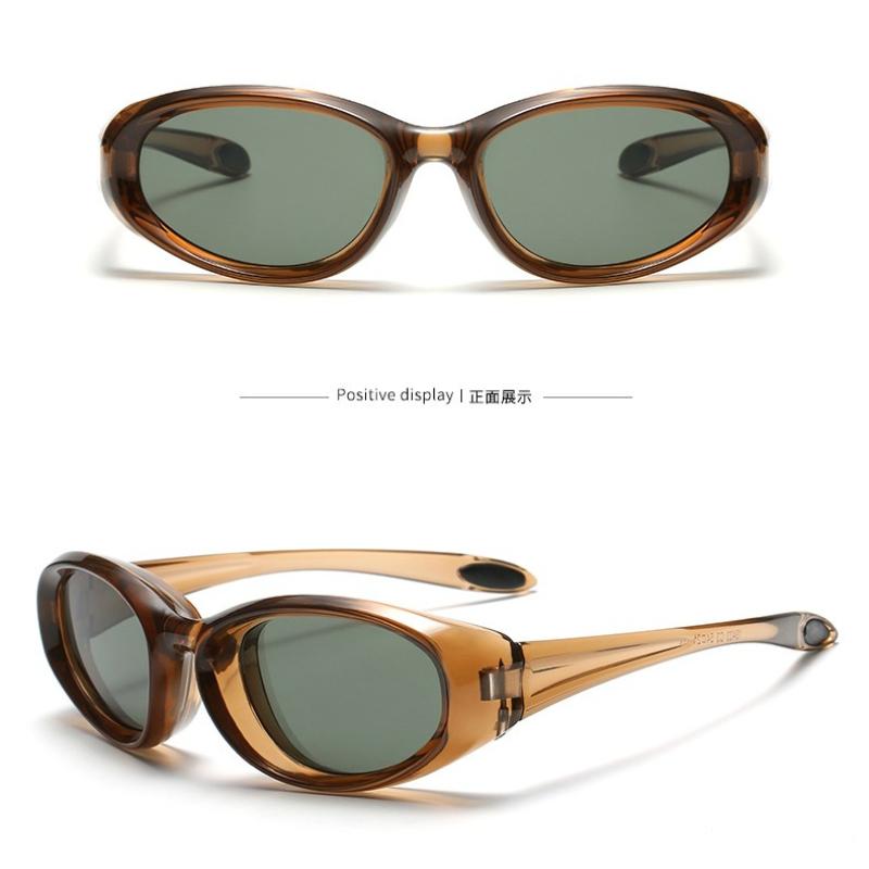 New Vintage Sunglasses for Women Men Y2K Fashion Outdoor Sports Cycling Eyewear