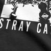 Neuheit Band Stray Cats T-Shirts für Herren Rundhals 100% Baumwoll T-Shirts Kurzarm T-Shirt Übergröße Kleidung