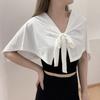 Portable Ice Silk Tie Shawl Solid Color Tennis Hip-covering Skirt Running Butt Curtain Gym Yoga