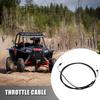 Motoforti Throttle Cable Replacement for Polaris RZR 170 Pursuit 2009-2014 Throttle Cable Wire Black