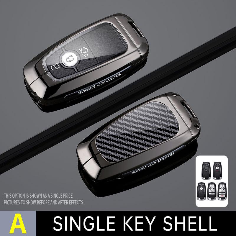 Ford Key Case for Mondeo, Explorer, Equator, Focus, Edge, Taurus, and EVOS - Car Key Holder.