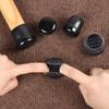 8PCS Carpet Furniture Sliders Chair Leg Floor Protectors Rubber Round Square Furniture Chair Feet Glides Caps Prevent Scratches
