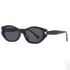 Retro High-End Polygon Sunglasses: Unisex UV Protection with Face-Slimming Design