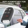Key Fob Shell Case for Dodge Journey 2012-2016 5 Buttons Plastic Replacement | Keyless Entry Remote Control Key Shell Case 1 Pcs