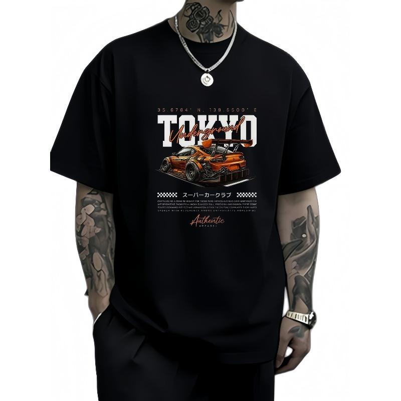 High-quality summer fashion and casual wear for both men and women, hot-selling round-neck short-sleeved T-shirt tops