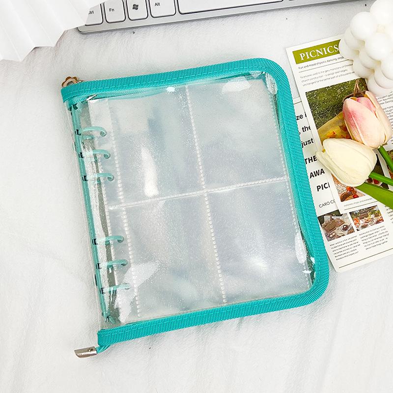 Large Capacity Polaroid Scrapbook Album: Ring Binder for Postcards, Small Cards, and Couple Photos