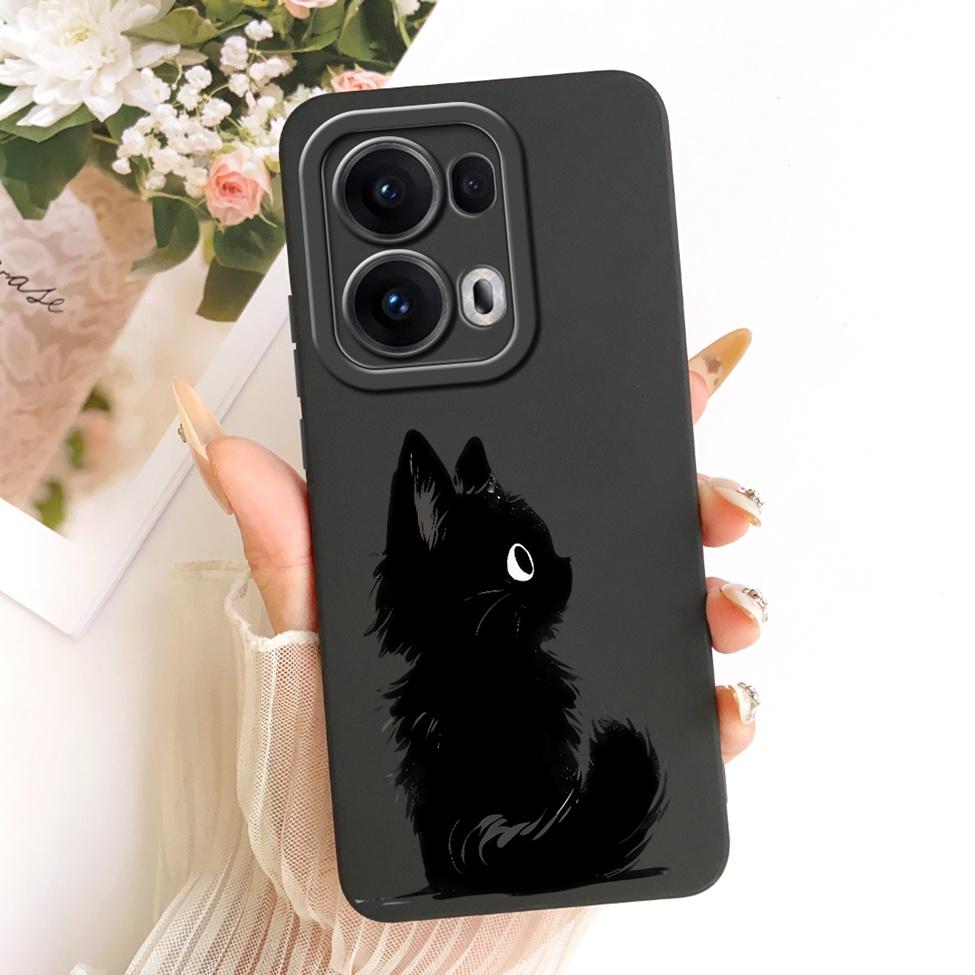 For Oppo Reno 13 Pro Case Silicone Luxury Fashion Cool Kawaii Cute Painted Cover For Oppo Reno13 Pro CPH2697 PKK110 Casing