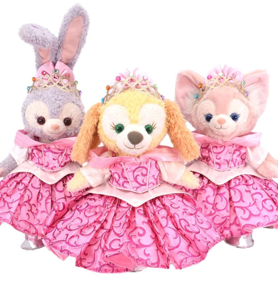 Teddy Bear Mail Order Alice StellaLou Dress-Up Costume Sleeping Beauty Princess Aurora (No Body) Size Small (StellaLou)