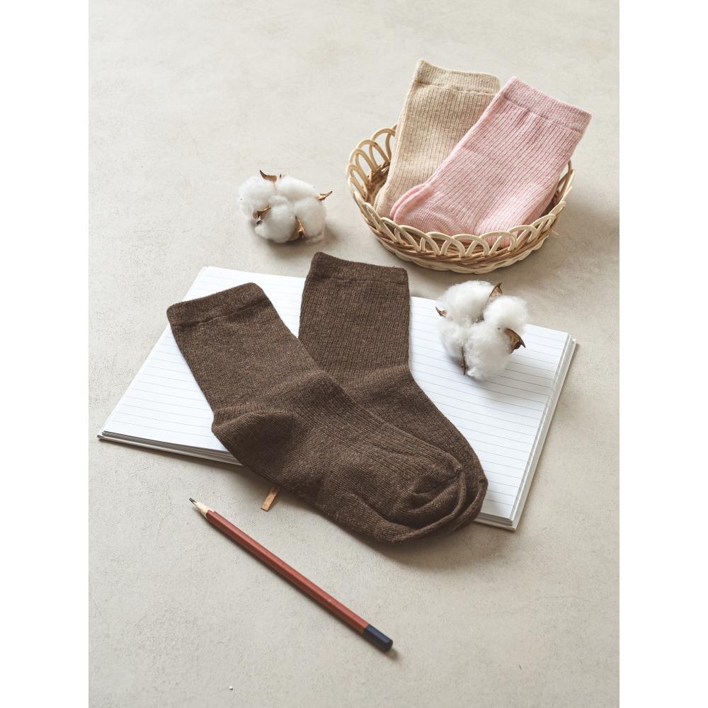 Monfoot Women S Long Wood SockS Set Of 3 Color