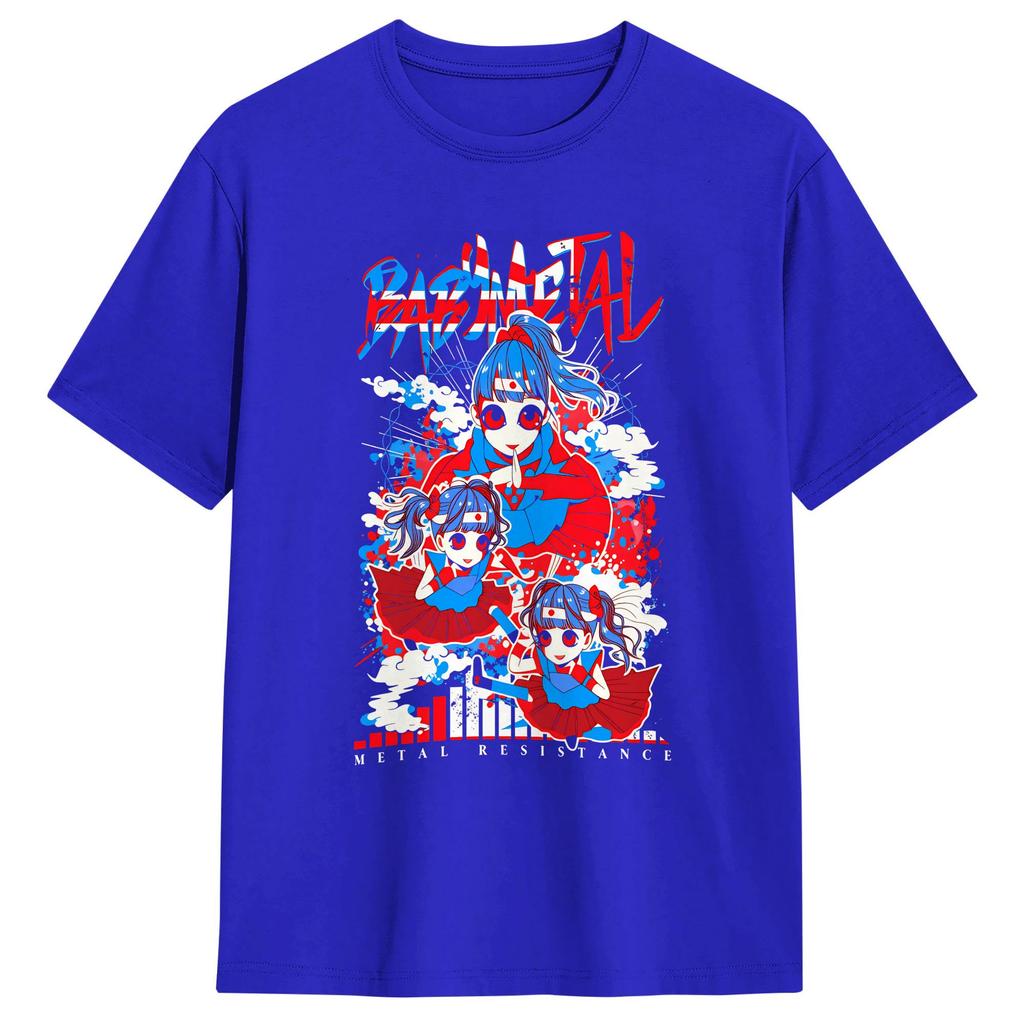 Babymetal World Tour 2026 T Shirt Beach  Cotton T Shirts For Male Hipster Design Tee Shirt ShortSleeved Streetwear Clothing