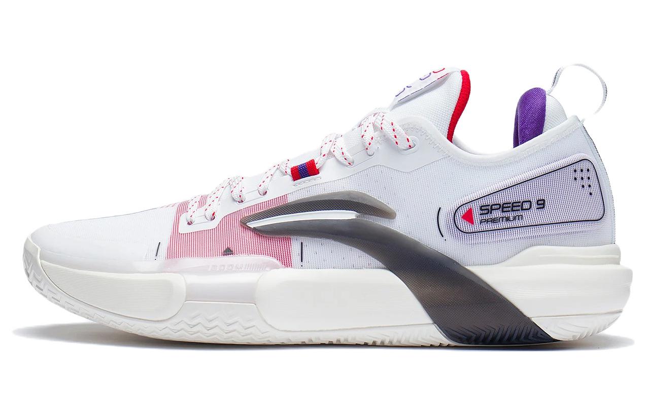 Li Ning Speed 9 Premium Текстиль, Синтетическая кожа, TPU Амортизация Скользкая Устойчивая к истиранию Покрытие Поддержка ABAS071-2 47.5