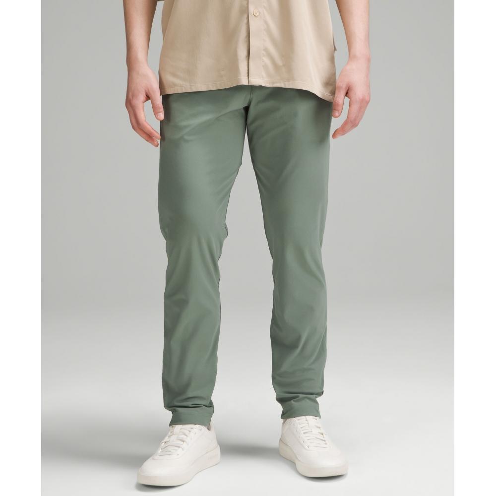 

Lululemon Abc Slim Fit Trouser 37l Warpstreme Grey Eucalyptus 35