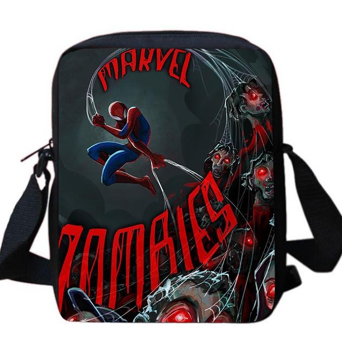 Spider-Man peripheral cartoon printed shoulder crossbody bag 8 inch