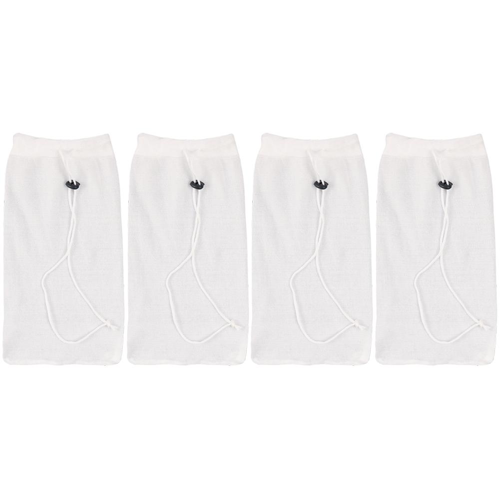 

4/10/15 Pcs Pool Socks for Skimmer Basket Reusable with Drawstring Clean Debris and Leaves for In-Ground and Above Ground Pools