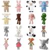 Brinquedo de Pelúcia Elefante de Tricô Para Bebê Conforto Presente Para Crianças