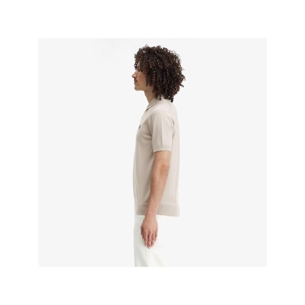 Fred Perry [headquarters Genuine] Fred Perry [sharp] Classic Merino Wool Knit Shirt  S56  Afpm2417623 S56 qzgAfpm2417623 S56
