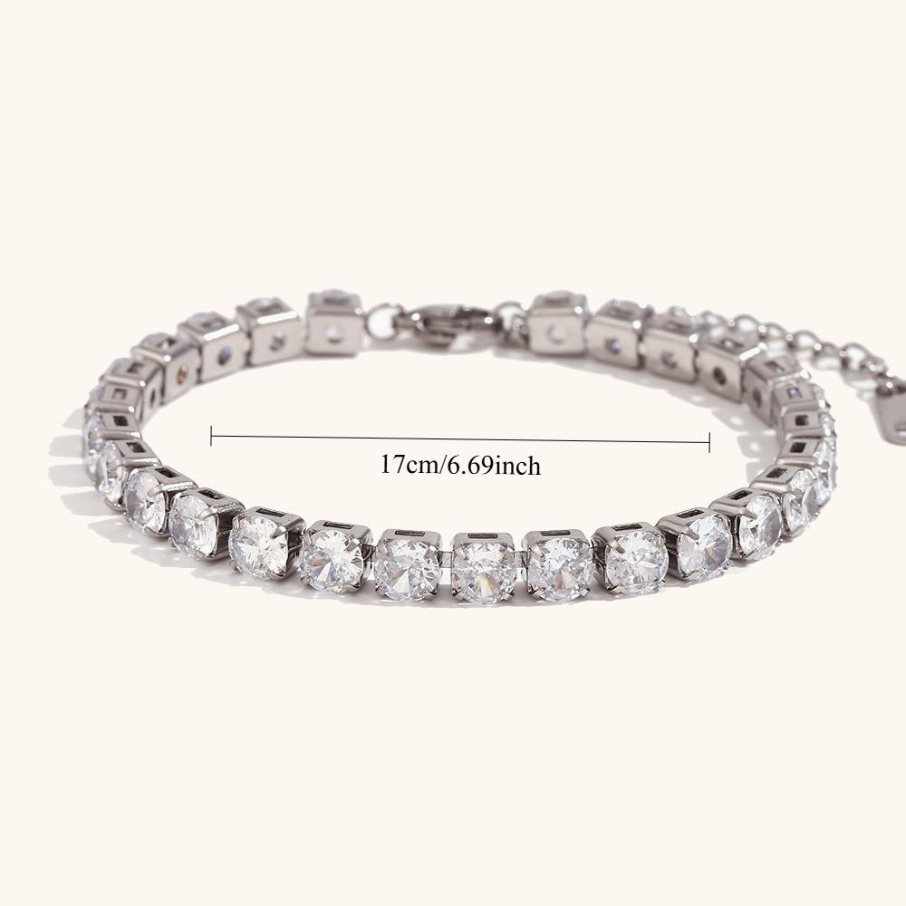 European and American Fashion Light Luxury Chain Bracelet Gold Simple Jewelry