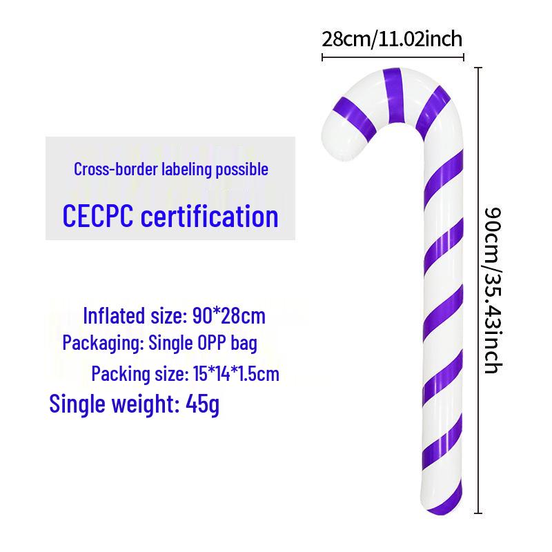 Inflatable Outdoor Christmas Ball Lantern for Courtyard Decoration