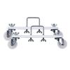 2Pcs Oil Filled Heater Caster Bracket with Wheels Carbon Steel Casters 360 Degree Caster Wheels for Electric Heater