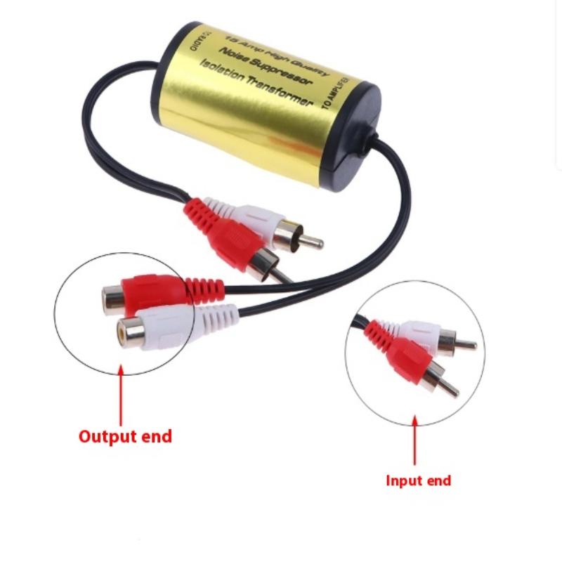 Rca Audio Noise Filter Suppressor Ground Loop Lsolator For Car And Home Stereo Car Audio Filter Noise Filter