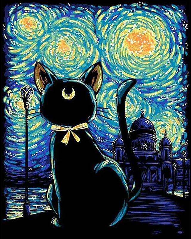 Diamond Painting Full Flower Tree Cat 5D DIY Diamond Embroidery Full Set Sale Animal Cross Stitch Rhinestones Mosaic Handicraft