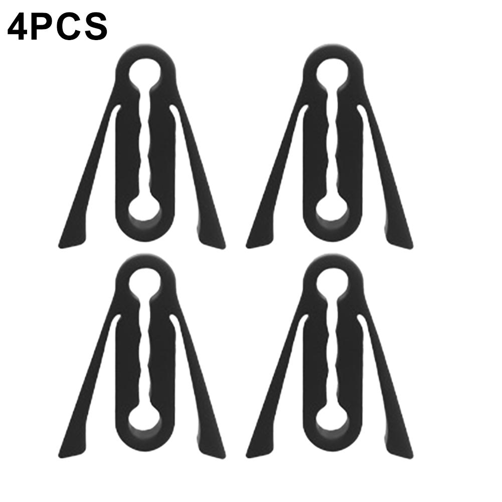 

4pcs Car Door Shock Absorber Universal Car Door Buckle Soundproof Deadener Damper Cushion Anti-Vibration Buffer Pad