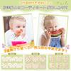 Comfort U Baby Set of for Boys and Snap Adjustable Baby Mealtime Perfect for Baby Prep for and School Entrance Bibs, U-Shaped, 6, Girls, 100% Cotton,
