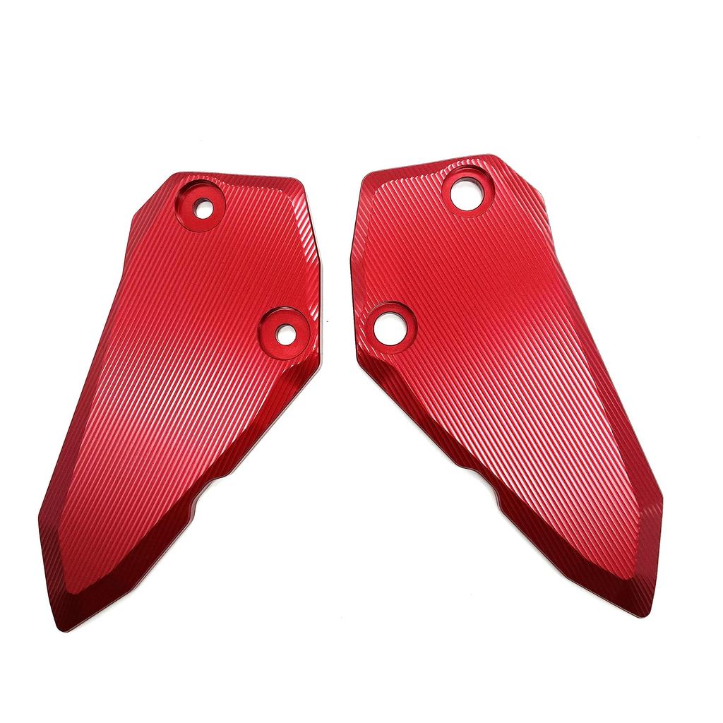 motokano Footpeg Heel Plate Guard for SE Red ZX-25R ZX-4R ZX-4RR