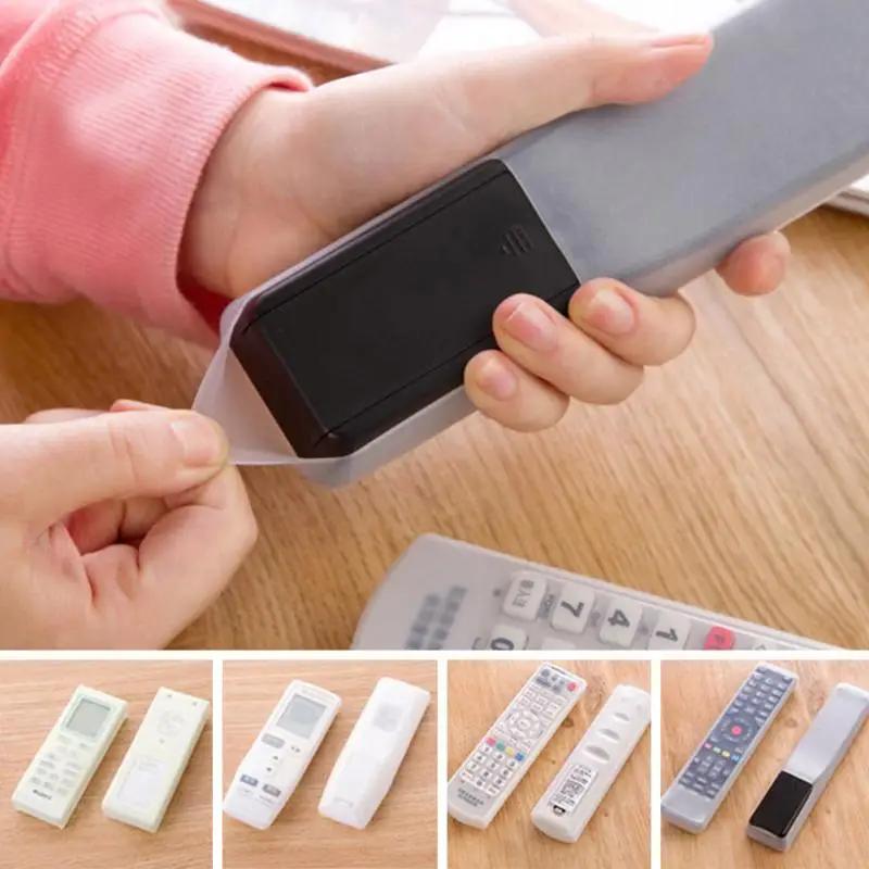 Silicone Remote Control Covers New Transparent Soft Dustproof Protective Covers