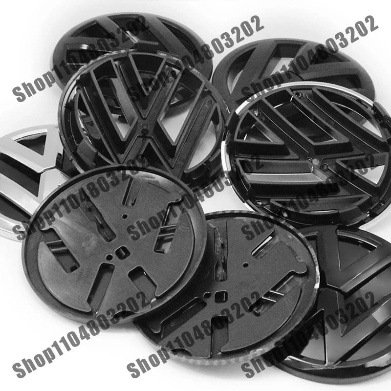 Valve Stems Caps For VOLKSWAGEN VW 2Pcs Car Emblem Front Grille Rear Trunk Lid Sticker Badge Decals Accessories For Volkswagen P RA8