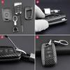 For Volkswagen VW Key Fob Cover, ABS Carbon Fiber Pattern Car Key Case Protector for 2017-2022 2023 VW Atlas Jetta Passat Tiguan Arteon Golf Skoda