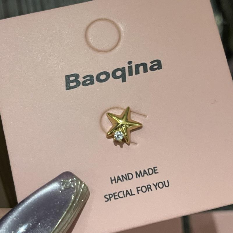 

Золотые титановые стальные накручивающиеся серьги-пусеты для хряща