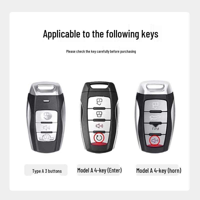 Suitable Key Cover for Great Wall Haval H6, H2, H9, H7, H8, M6, F7, Big Dog & Third Generation Plus.