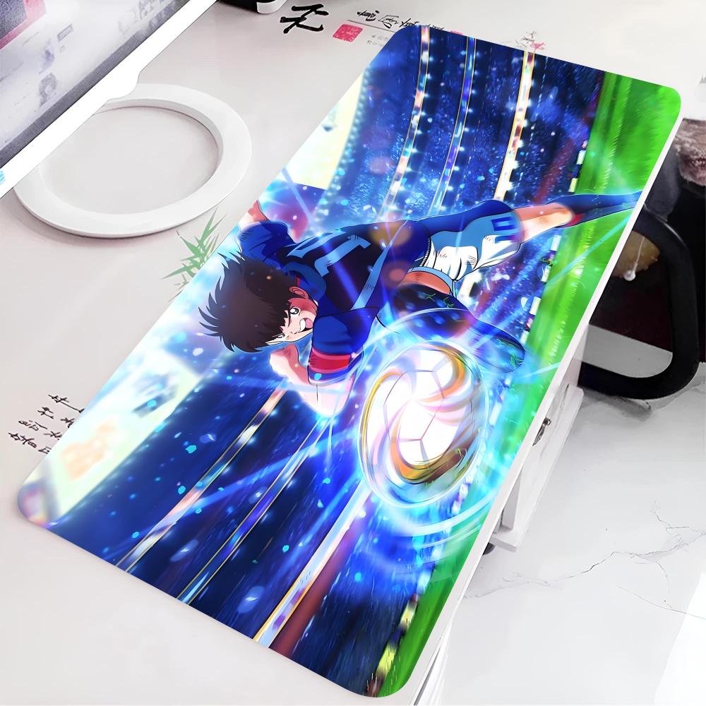 Football Comics Captain Tsubasa Mouse Pad Anime game mause pads cs lol XXL Home HD Computer Desk Mats Carpet Gamer Office Laptop