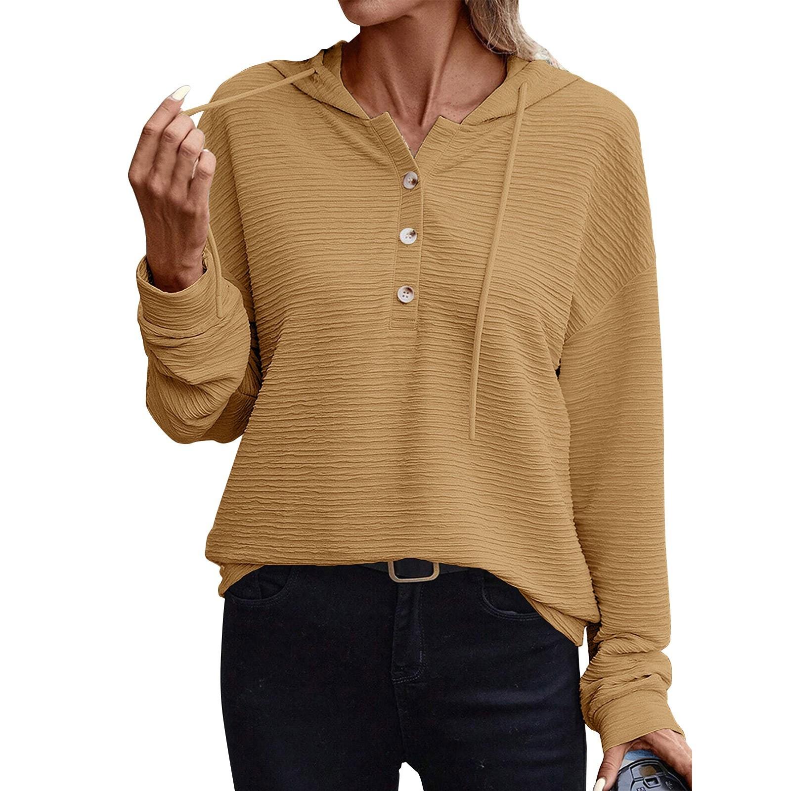 

Топы для женщин, нарядные повседневные рубашки с длинным рукавом, футболки, топ M хаки