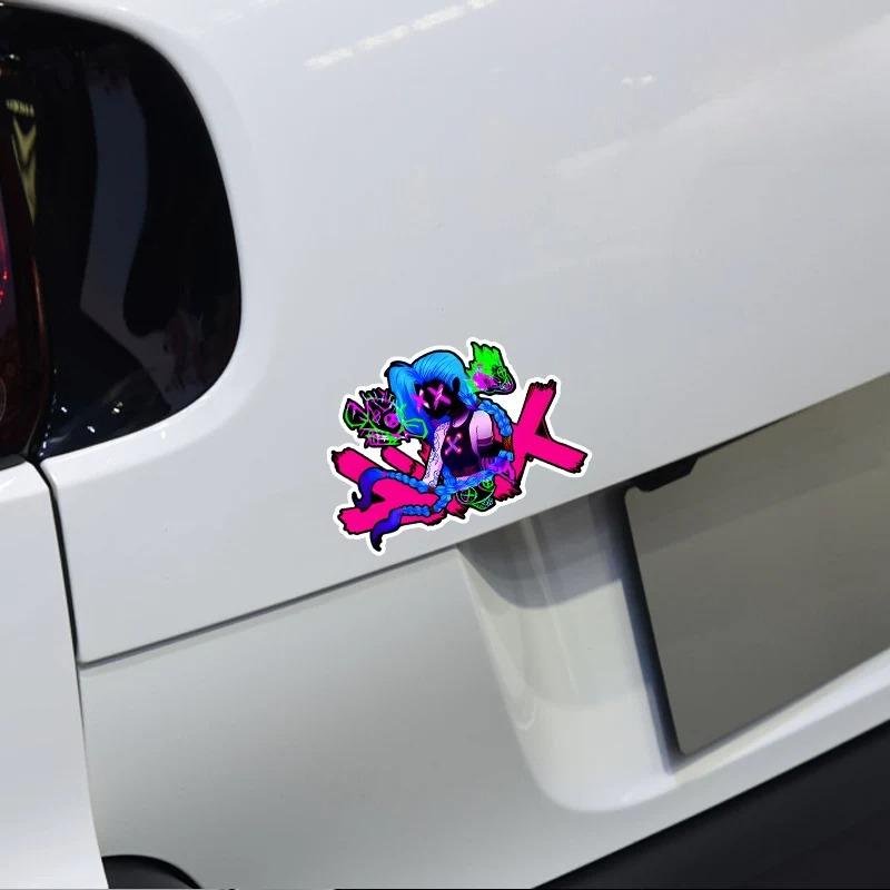 Graffiti Car Sticker Reflective Vinyl Decal Waterproof for Car Window Bumper Motorcycle Helmet  Styling Automotive Decor