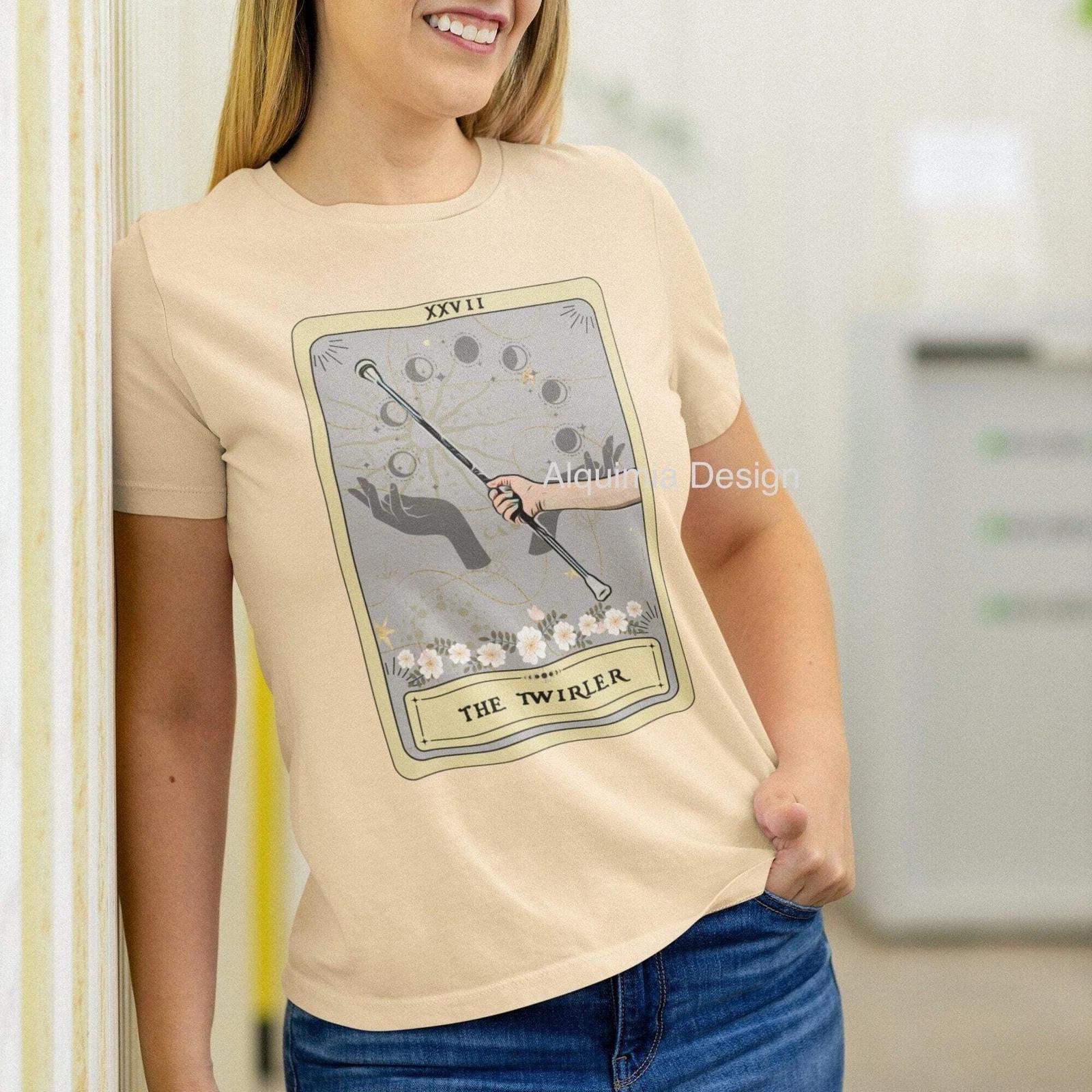 The Twirler Tarot Card Shirt, Twirling 4XL