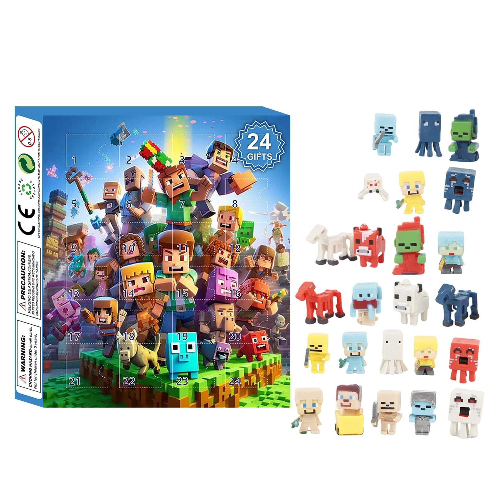 

Аниме Календарь-сюрприз, Календарь с милыми куклами, Содержит 24 подарка, Адвент-календарь с персонажами, Календарь обратного отсчета и Игрушки-сюрпризы One Size