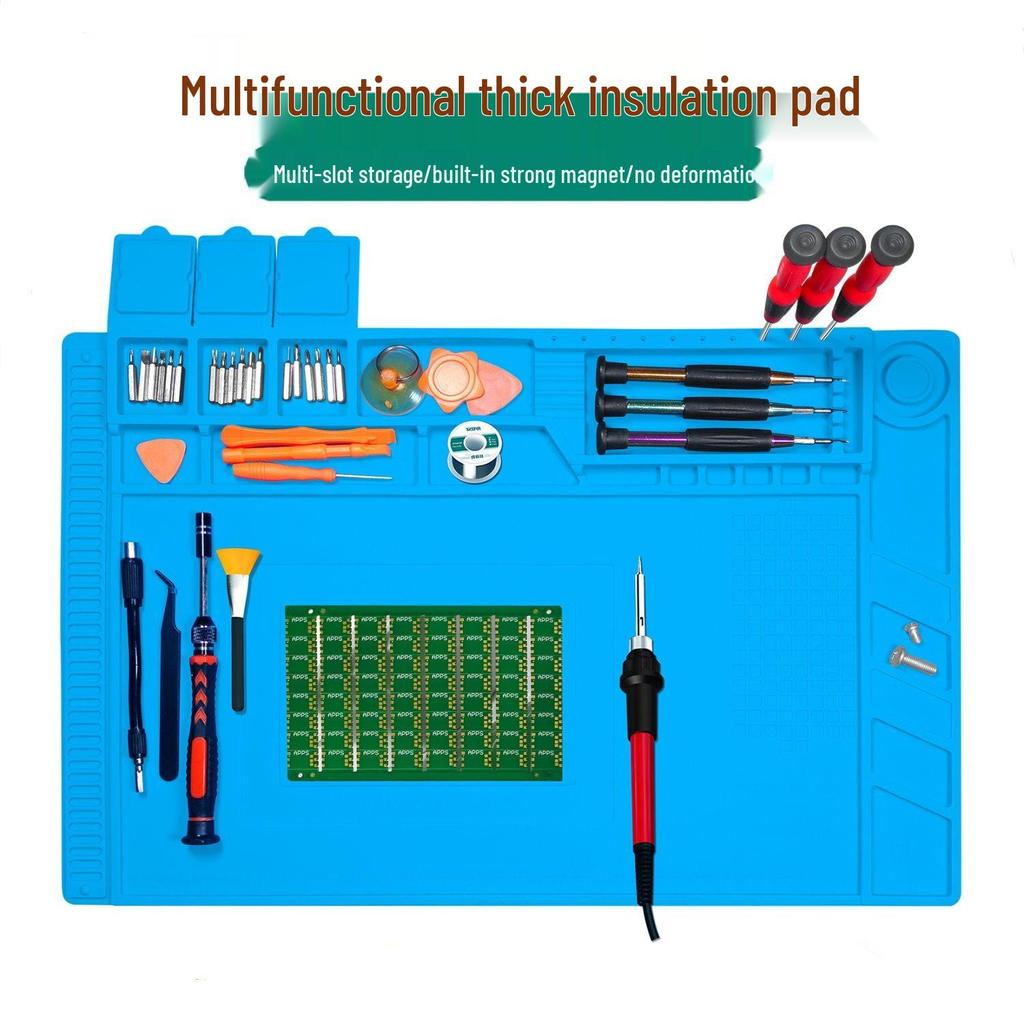 Silicone Heat Insulation Soldering Pad: Mobile & Computer Repair, Anti-static, Multi-functional, High Temp Resistant