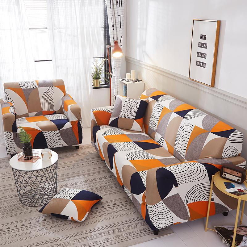 Modern Elastic Sofa Covers for Living Room Sectional Corner Sofa Cover Slipcovers Couch Cover Chair Protector 1/2/3/4 Seater