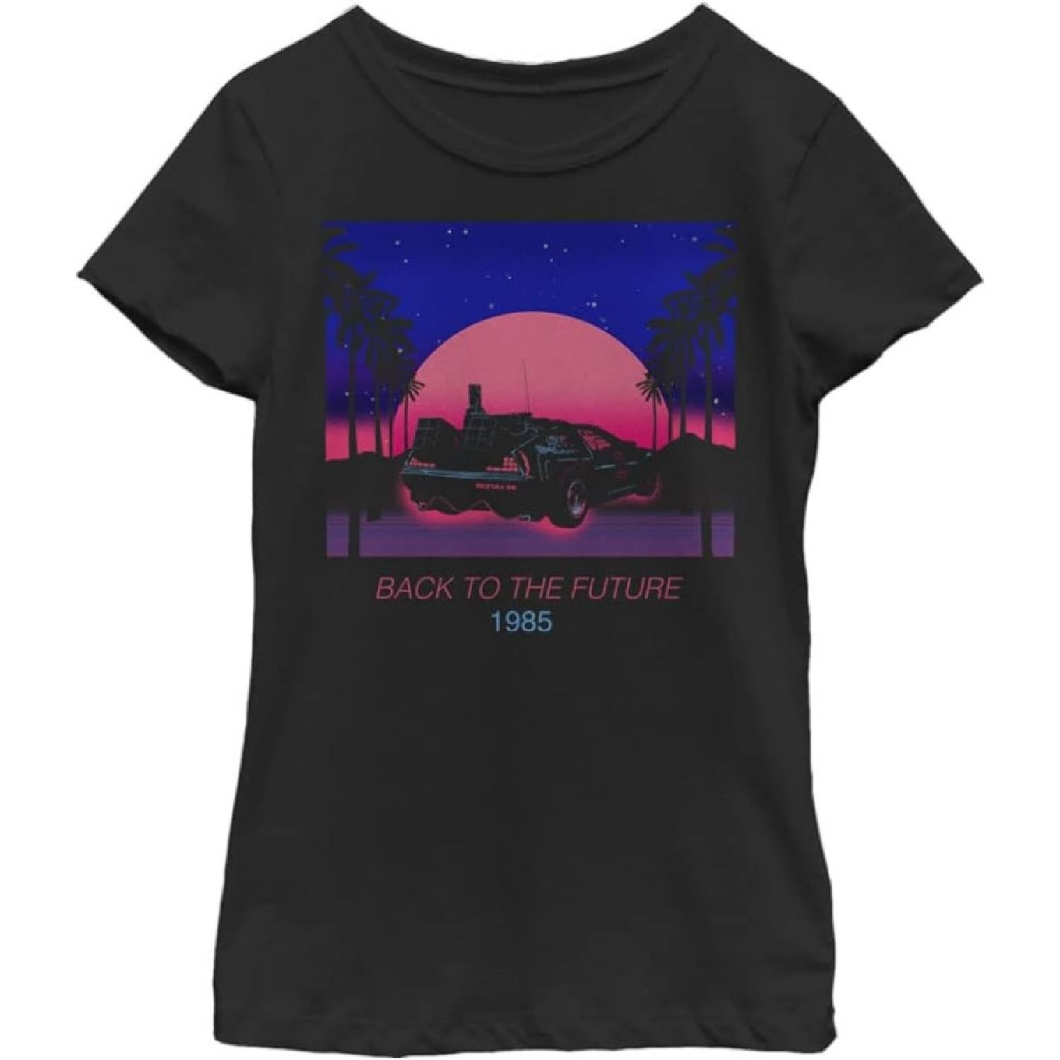 Back To The Future Kids Back to The Neon T-Shirt S