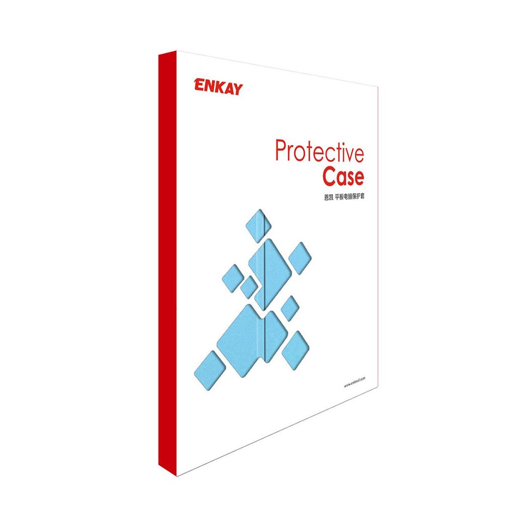 For Xiaomi Redmi Pad SE 4G 8.7 Inch ENKAY HAT PRINCE Trifold Stand Cover PU Leather+PC Tablet Case