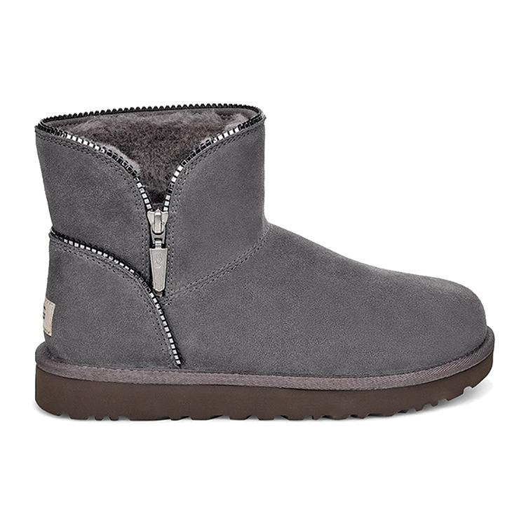 UGG Classic Novelty Mini Florence 'Grey' Women's 1110697-CHRC