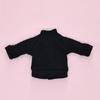 1/12 Doll Clothes Knitted High Collar Sweater For 1/11 BJD Dolls Accessories Fashion ob11 Dolls Tops Bottoming Pullover