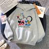 Ladies' Disney Vacation Family Sweatshirt 2025 Hooded Print Fashionable Travel Sweatshirt Autumn Pullover Casual Sweatshirt